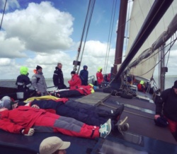 Mittagspause Pfingstsegeln 2016