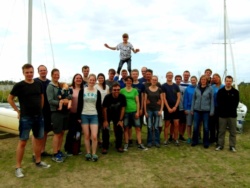 Gruppenbild Pfingstsegeln 2017