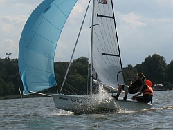 Laser Vago mit Foliensegel
