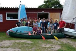 Gruppenbild der Wassersport-Freizeit